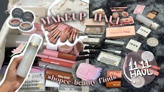  MAKEUP HAUL 11.11 shopee beauty finds issy grwm chu chu beauty pinkflash