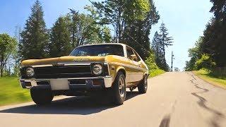 400HP 1972 Chevy Nova  Burnouts and Blacktop