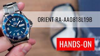 HANDS-ON Orient Sports Mako III Kamasu Automatic RA-AA0818L19B