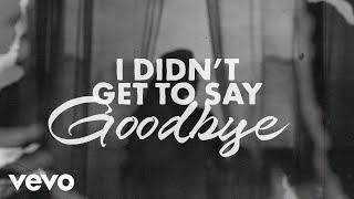 Tom Kitt Adrienne Warren - I Didnt Get to Say Goodbye Official Video