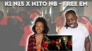 K1 N15 x Nito NB - Free Em Music Video  GRM Daily REACTION  THE BOGERES