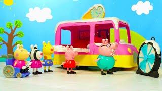 Peppa Pig Learns Hot and Cold   Toy Adventures With Peppa Pig