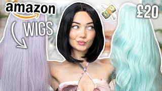 I BOUGHT CHEAP AMAZON WIGS... *IM SHOCKED*