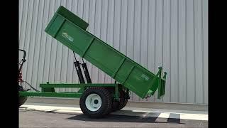 DT-16 Heavy-Duty Dump trailer TurfTime Equipment