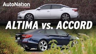 2019 Honda Accord vs Nissan Altima Which is Best? #autonationdrive