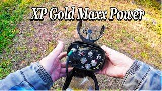 XP Gold Maxx Power тест металлоискателя на полигоне