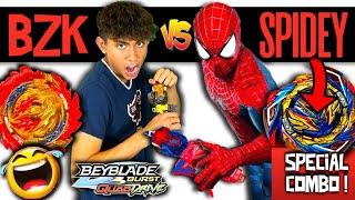 SPIDER-MAN BEYBLADE BATTLE  SPIDERMAN ULTIMATE NO WAY HOME TOURNAMENT