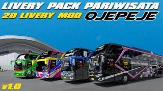 LIVERY PACK PARIWISATA v1.0 MOD JBSHD OJEPEJE