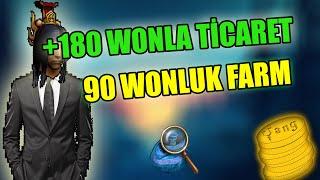 +180 WONLA TİCARET  3 GÜNDE 90 WON KASTIM  ELEMENTLER DÜNYASI  Metin2 Marmara #metin2