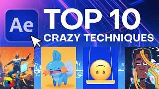 TOP 10 CRAZY AFTER EFFECTS TECHNIQUES #4