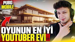 OYUNUN GELMİŞ GEÇMİŞ EN İYİ EVİNİ YAPTIM  GERÇEK YOUTUBER EVİ  PUBG Mobile