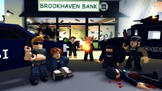 ROBLOX Brookhaven RP - FUNNY MOMENTS FBI 1 - Robbery