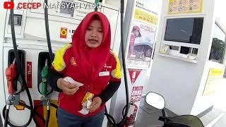 Baru Pertama kali Isi Bensin Di SPBU Shell Edisi nyumedang day 