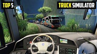 top 5 truck driving games for android  best truck simulator game on android 2024