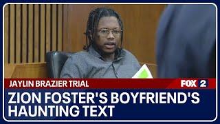 Is you alive? - Zion Fosters boyfriends haunting text