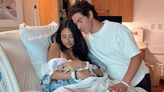 THE BIRTH OF OUR DAUGHTER  unexpected early labor & delivery *doctor didnt make it*