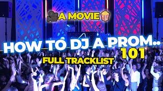 How To DJ a Prom.. Epic DJ Gig Log TRUSSING TV BOOTH MOVERS 360 PIXEL TUBES