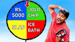 Loser Eat Jolo Chip - SPIN THE WHEEL CHALLENGE. தப்பா சுத்துனா போச்சு 
