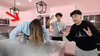 POSSESSED PRANK ON BOYFRIEND AND HIS BROTHER *HILARIOUS*