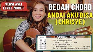 BEDAH CHORD - ANDAI AKU BISA CHRISYE - SEE N SEE GUITAR