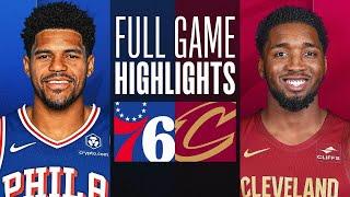 Game Recap Cavaliers 117 76ers 114