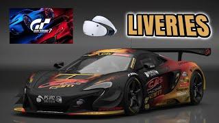 Get your GT7 PSVR2 CAS Racing Fam Liveries Now Lots to Choose From  How to Apply a Livery