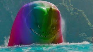The Sea Beast But The Beast is Rainbow part 2