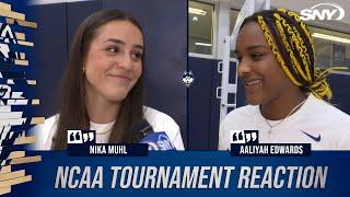 Nika Muhl and Aaliyah Edwards on UConns expectations going into 2024 NCAA tournament  SNY