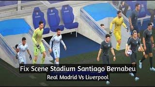 Fifa 16 M0d FC24  Fix Entrance Scene Stadium Santiago Bernabeu  Fifa 16 Mobile Offline