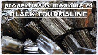 Black Tourmaline Meaning Benefits and Spiritual Properties