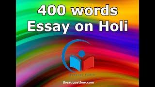 20 Lines on Holi in Hindi   400 Words Essay on Holi  Holi Festival Essay   @myguidepedia6423