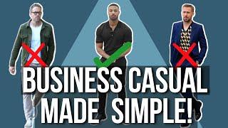 ULTIMATE Guide to Mens Business Casual Style  Mens Fashioner  Ashley Weston