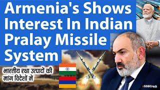 Armenias Shows Interest In Indian Pralay Missile