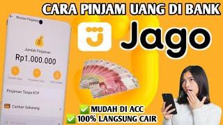 BERHASIL  Cara Pinjam Uang Di Aplikasi Bank Jago Terbaru 2024