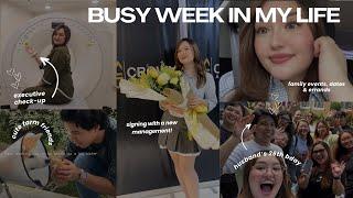 weekly vlog husbands 26th + signing with a new management + farm friends lots of events