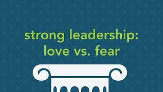 Vivek Murthy Strong Leadership — Love vs. Fear