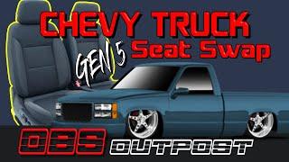 Install 2019-24 GM Seats in your 1988-99 OBS Chevy or GMC Truck