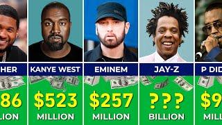  Richest Rappers in The World in 2024