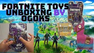 Fortnite Toy Unboxing by Ogoks – Exclusive Action Figures and Collectibles TEKNIQUE #WallUpIRL