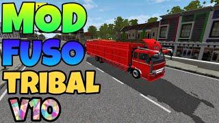 mod bussid truck fuso tribal v10  BUSSID update 3.0