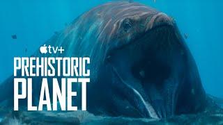 Mosasaurus in the spa & battling for territory - Prehistoric Planet season 1