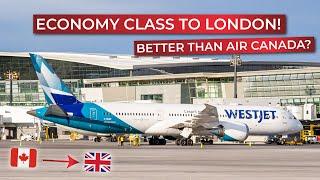 BRUTALLY HONEST  Trans-Atlantic Economy Class on WESTJETs Boeing 787-9 to London Gatwick