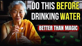 SAY THESE 6 WORDS BEFORE DRINKING WATER And Watch What Happens  BUDDHIST TEACHINGS