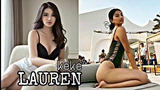 MODELS INDONESIA LAUREN KEKE  - GREAT MODELS  dhehany_queen