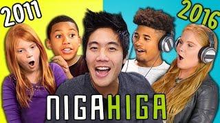 TEENS REACT TO THEMSELVES ON KIDS REACT NigaHiga