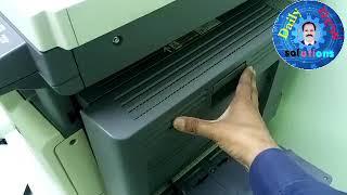 Toshiba 206 photocopy machine paper jam #dailynewsolutions #printer #bestvideo