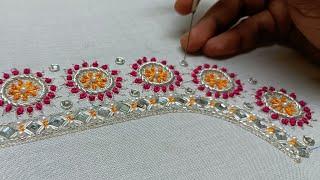 Aari work blouse designs  #aariembroidery2_0 #aariwork