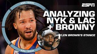 Clippers & Knicks heading in opposite directions + Bronny James NOT A PRO?   NBA Today