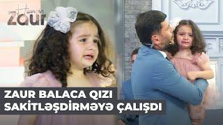 Həmin Zaur  Balaca İnci ağlaya-ağlaya studiyaya gəldi