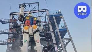 GUNDAM-DOCK Performance@ GUNDAM FACTORY YOKOHAMA. VR180 Virtual Experience